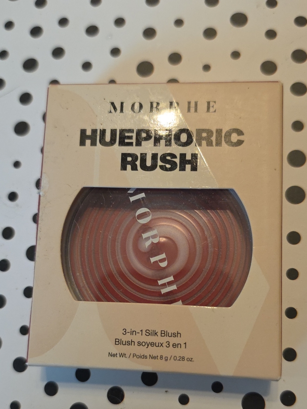 Morphe Huephoric Rush 3-in-1 Silk Blush - Rose Bronze Shimmer